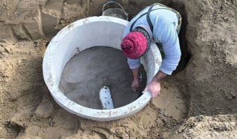 INICIO DE OBRAS DE EXTENSIN DE RED CLOACAL CON APOYO MUNICIPAL