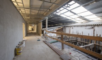 AVANZA LA OBRA DE AMPLIACIN DEL HOSPITAL ARTURO ILLIA