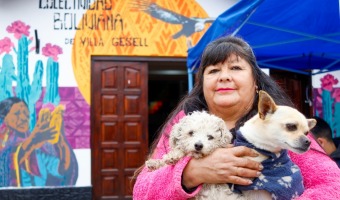 SE REALIZ UNA JORNADA DE ATENCIN BSICA VETERINARIA EN LA SEDE DE LA COLECTIVIDAD BOLIVIANA