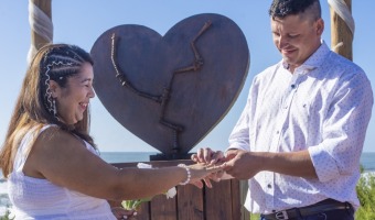 A PARTIR DEL PRXIMO LUNES COMIENZA LA TEMPORADA DE MATRIMONIOS EN LA PLAYA