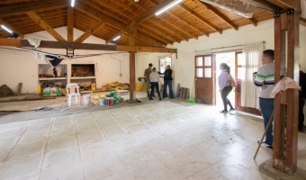 AVANZAN LAS OBRAS DE REFORMA EN LA CASA DE LOS ABUELOS
