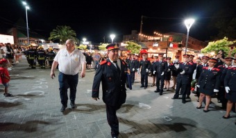 LOS BOMBEROS VOLUNTARIOS CELEBRARON SU 56 ANIVERSARIO