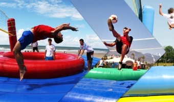 Bossaball en Villa Gesell