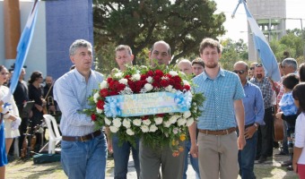 Emotivo acto por el Da de los Veteranos y Cados de Malvinas