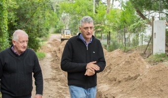 SE REALIZ OBRA DE CLOACAS EN BARRIO NORTE