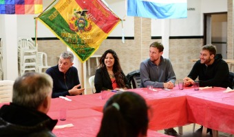 LA COLECTIVIDAD BOLIVIANA PRESENT A SU NUEVA COMISIN DIRECTIVA