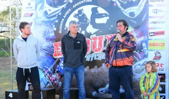 El Intendente estuvo junto a los corredores locales en el Enduro del Atntico