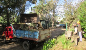 Sigue el trabajo despus del vendaval