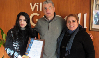 Estefana Greco fue declarada personalidad destacada del deporte