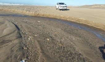 Se recomienda no transitar por la zona del Faro