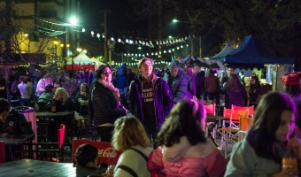 MASIVA CONCURRENCIA EN LA PRIMERA NOCHE DE LA FIESTA