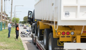 El Municipio incorpor un camin tractor y dos bateas