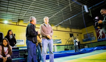 Se presentaron los profesores para las actividades deportivas anuales