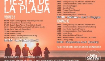 Programa de la Fiesta de la Playa