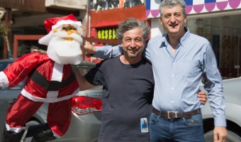 Villa Gesell se prepara para la Navidad