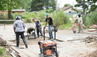 ARREGLO DE CALLES EN MONTE RINCN