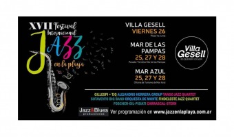Festival de Jazz a lo largo de Villa Gesell