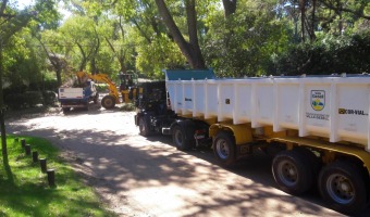 INTENSO TRABAJO DEL CORRALN MUNICIPAL EN LAS CALLES