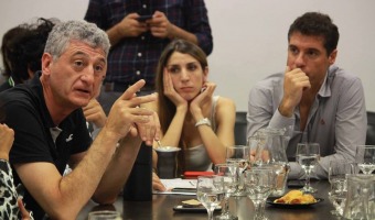 Barrera junto a diputados e intendentes de la Provincia