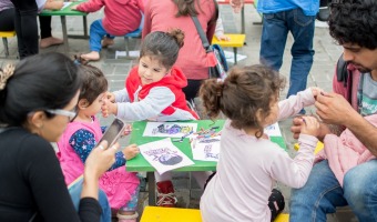 La kermesse de Zamba pas por Villa Gesell