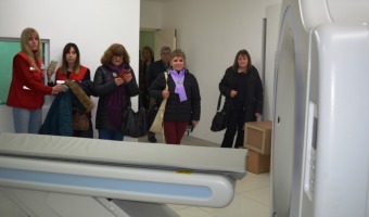 INSTITUCIONES GESELINAS VISITARON LAS INSTALACIONES DEL NUEVO TOMGRAFO