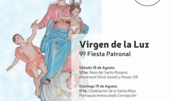 9 FIESTA PATRONAL DE LA VIRGEN DE LA LUZ EN VILLA GESELL