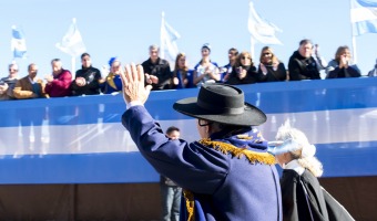 Gran participacin popular en los festejos por el 25 de mayo