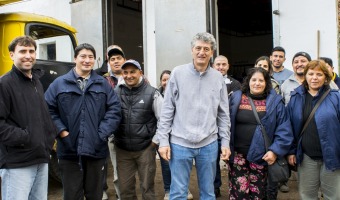 Barrera visit la planta de Residuos Slidos Urbanos