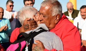 HOMENAJE A MARCELO EL NEGRO OJEDA EN EL DIA DEL GUARDAVIDAS: MI LUGAR ES VILLA GESELL