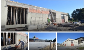 AVANZA LA CONSTRUCCIN DE DOS AULAS NUEVAS EN LA ESCUELA SECUNDARIA N 6