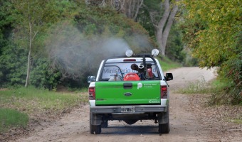 SE REALIZARN TRES INTENSAS JORNADAS DE FUMIGACIN EN TODO EL PARTIDO