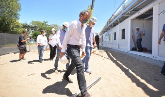 EL MINISTRO DE OBRAS PBLICAS DE LA NACIN VISIT LA CIUDAD