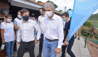 EL GOBERNADOR AXEL KICILLOF EST EN LA CIUDAD PARA REUNIRSE CON INTENDENTES