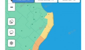 ALERTA AMARILLA: SE PREVN FUERTES LLUVIAS DURANTE EL DA