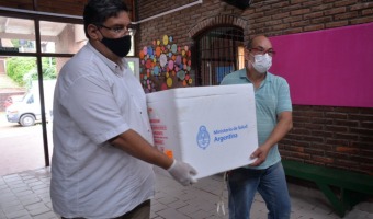 LLEGARON 600 DOSIS DE VACUNAS CONTRA COVID-19 Y MAANA INICIA LA CAMPAA DE VACUNACIN