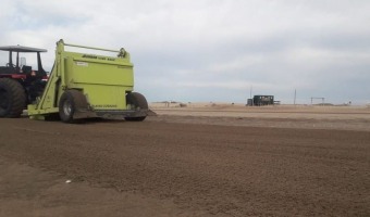 CORRALN SUR TRABAJA EN LA LIMPIEZA DE LA RESERVA FARO QUERAND