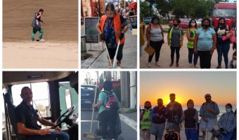 ARDUO TRABAJO DEL EQUIPO DE HIGIENE Y LIMPIEZA URBANA