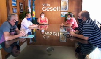 REUNIN CON DIRIGENTES DE LA LIGA DE FTBOL