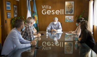 REUNIN CON FUNCIONARIOS DEL CONSEJO DE SALUD PROVINCIAL