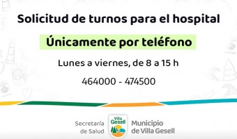 LNEAS TELEFNICAS PARA SOLICITAR TURNOS EN EL HOSPITAL
