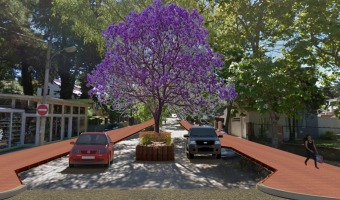 SE PROYECTA UNA NUEVA PLAZOLETA EN PASEO 108