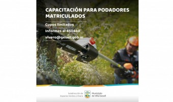 NUEVA CAPACITACIN PARA PODADORES