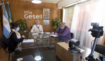 EL INTENDENTE BRIND UN MENSAJE ANTE EL RCORD DE CASOS POSITIVOS