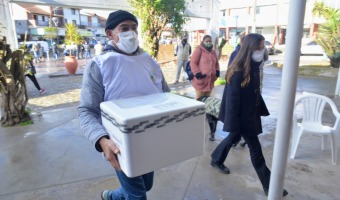 LLEGARON 1000 DOSIS DE VACUNAS CONTRA COVID-19