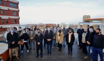 COMERCIANTES DE LA CIUDAD SE REUNIERON CON EL GOBERNADOR
