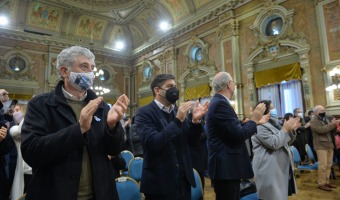 BARRERA PARTICIP DE LA JURA DE KREPLAK COMO MINISTRO DE SALUD