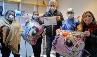 EL HOSPITAL RECIBI DONACIONES PARA PEDIATRA