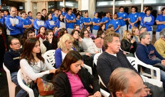 Se bautiz Juan Carlos Galeano la Escuela Municipal de Guardavidas