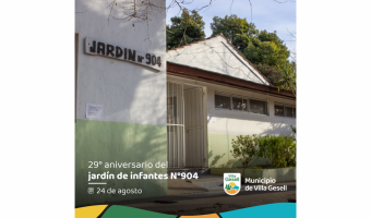 24 DE AGOSTO - ANIVERSARIO DEL JARDN 904