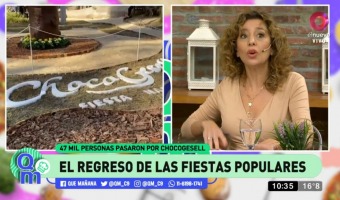 MEDIOS PROVINCIALES Y NACIONALES DESTACARON EL XITO DE LA 25 CHOCOGESELL